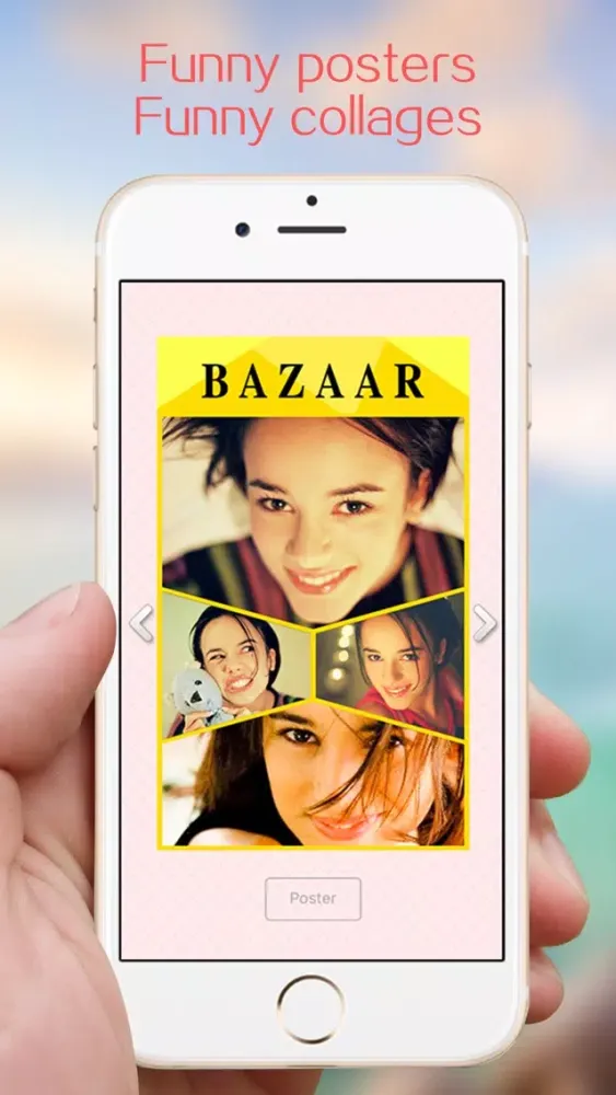 Capturas de tela do Photo Collage Editor - Pic Image Grid Filter Maker
