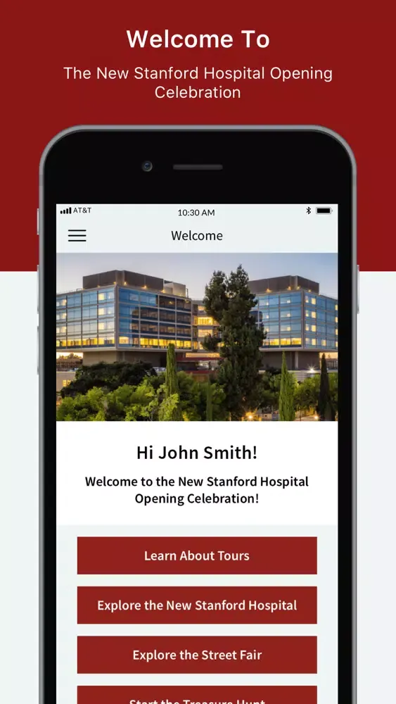 New Stanford Hospital Opening Screenshots