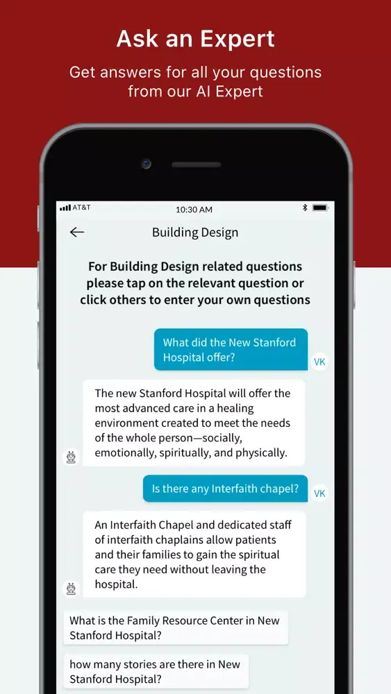 New Stanford Hospital Opening Screenshots