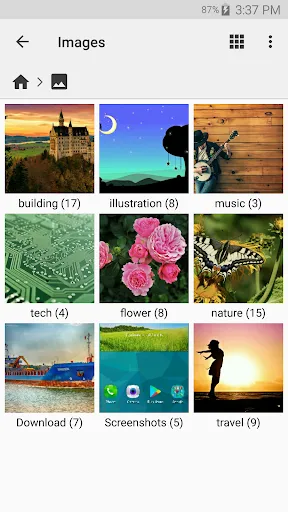 Tangkapan skrin Cx File Explorer