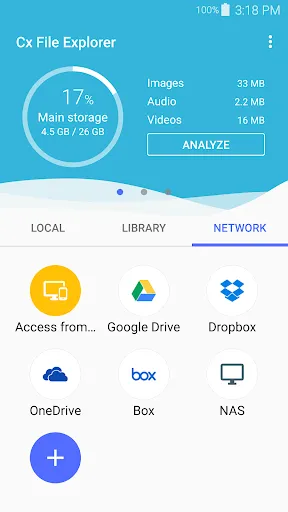Tangkapan skrin Cx File Explorer