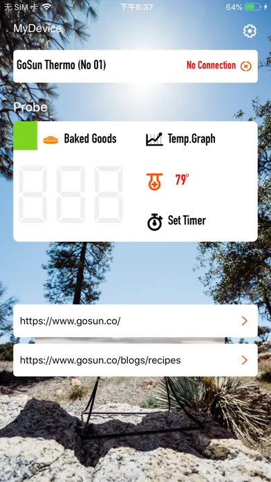 GoSunThermo Screenshots