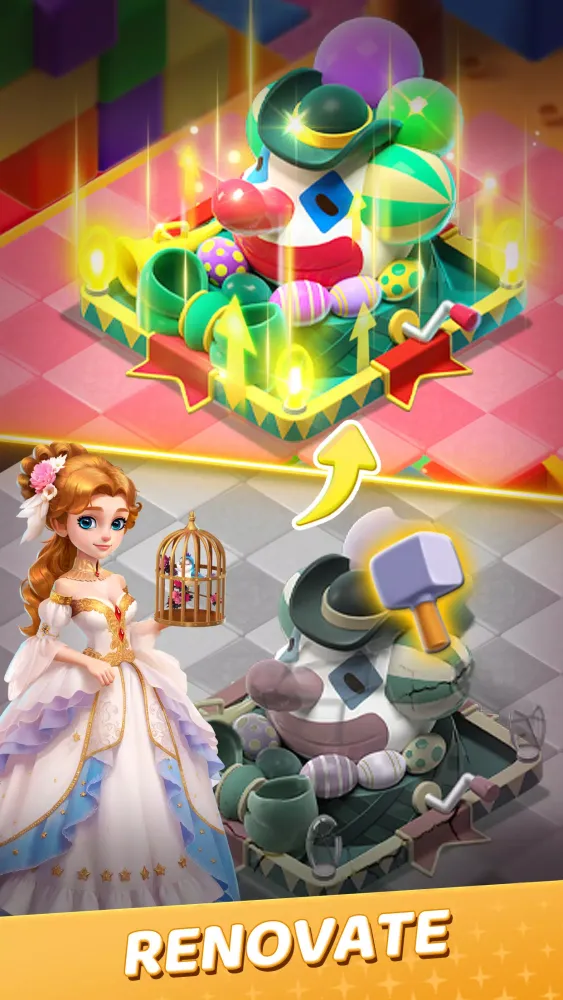 Capturas de pantalla de Merge Fairy Tales - Merge Game