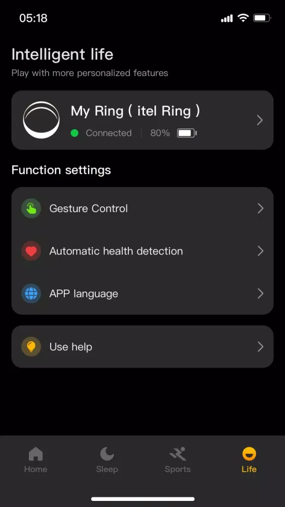Capturas de pantalla de itel Ring