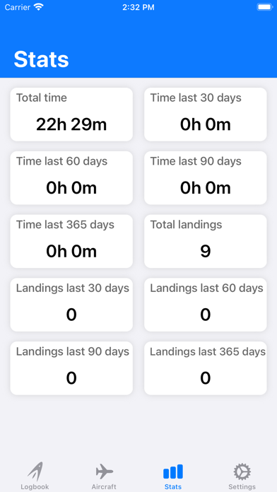 Capturas de pantalla de SkyPilot 3 - Flight Logbook