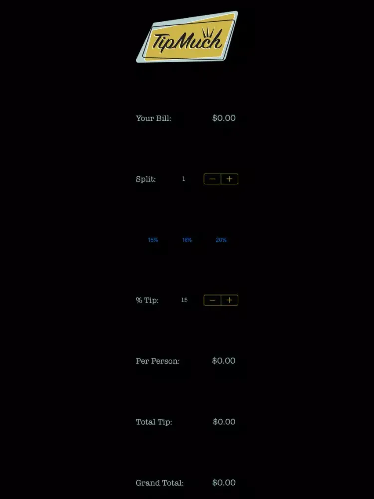 Tip Much iPad 应用截图