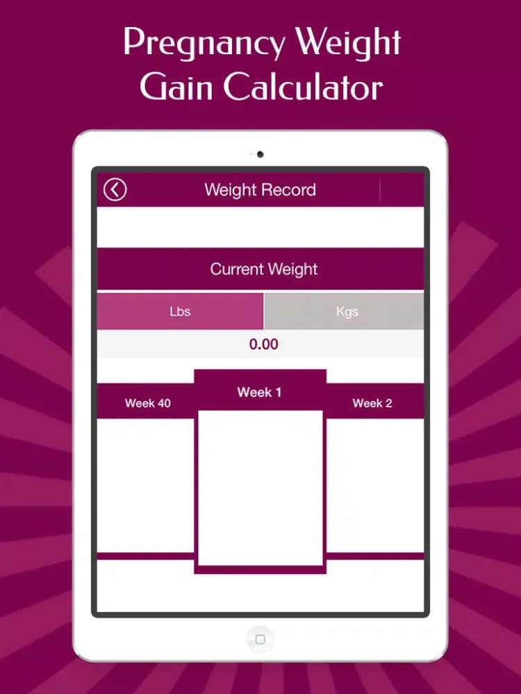 My Pregnancy Guider iPad  Screenshots