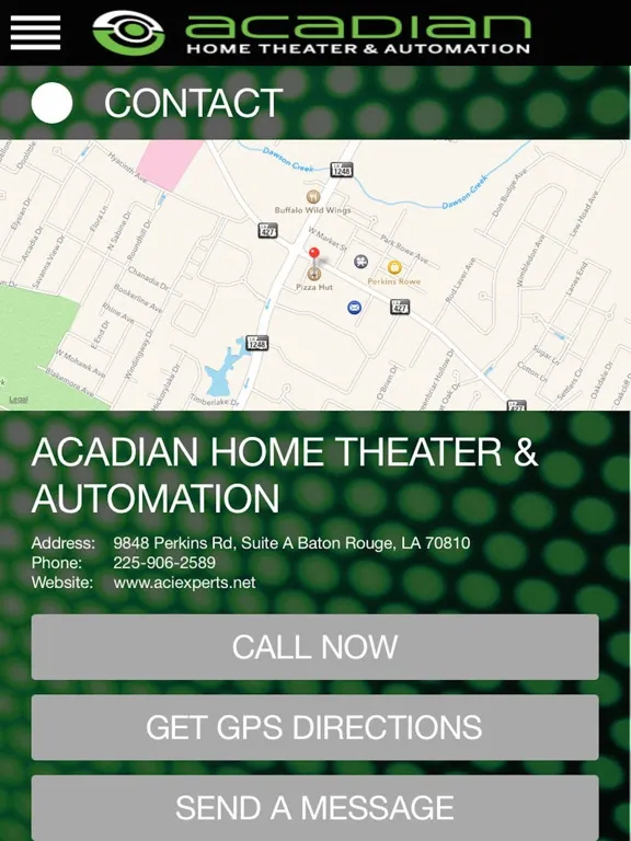 Acadian iPad  Screenshots