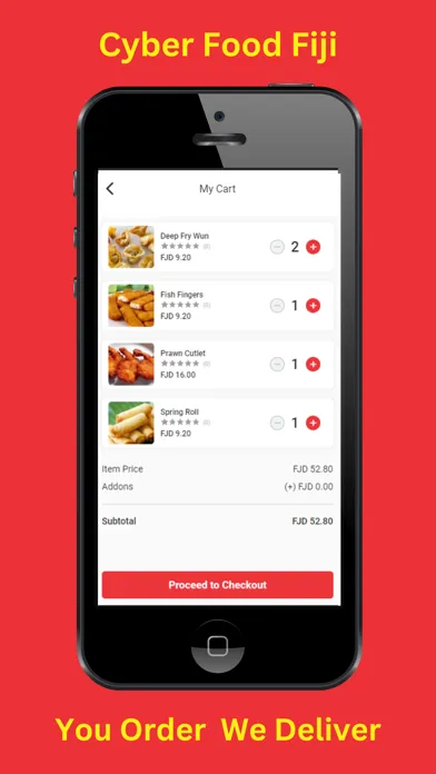 ภาพหน้าจอของ Cyber Food Fiji
