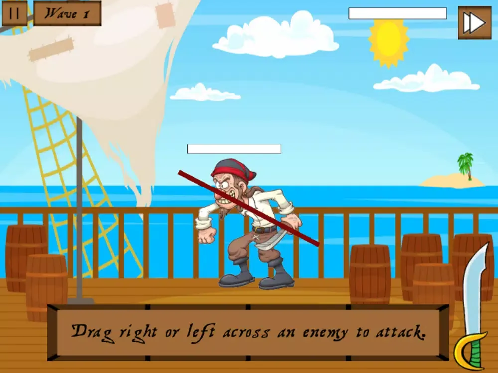 The Pirate Queen iPad  Ekran Görüntüleri