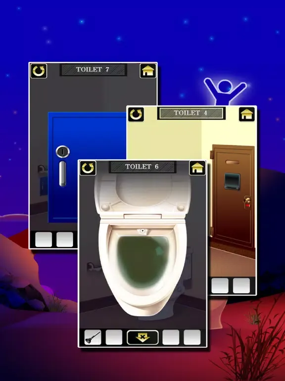 100 Toilets 2 iPad  سکرین شاٹس