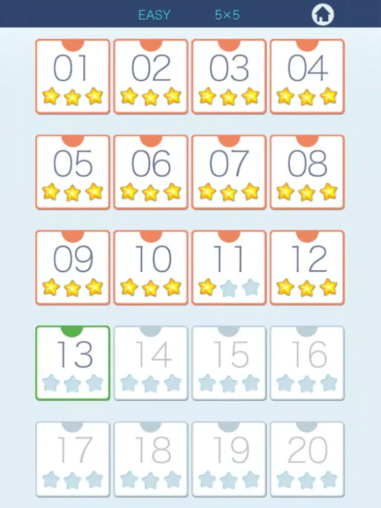 Line The Dots -simple puzzle- iPad  스크린샷