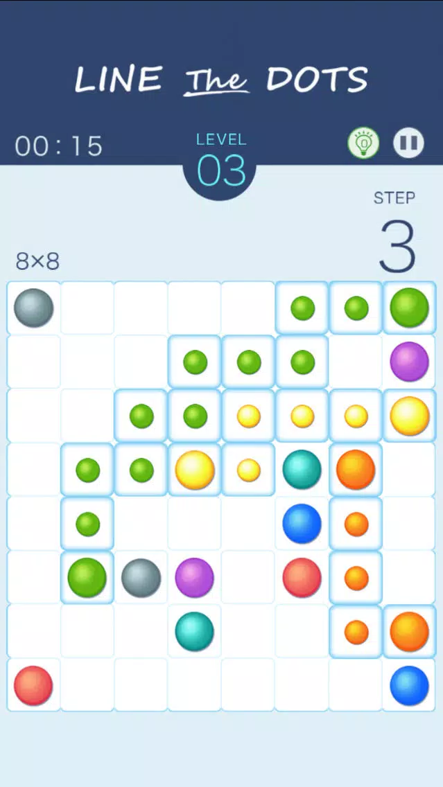 Line The Dots -simple puzzle- স্ক্রিনশট
