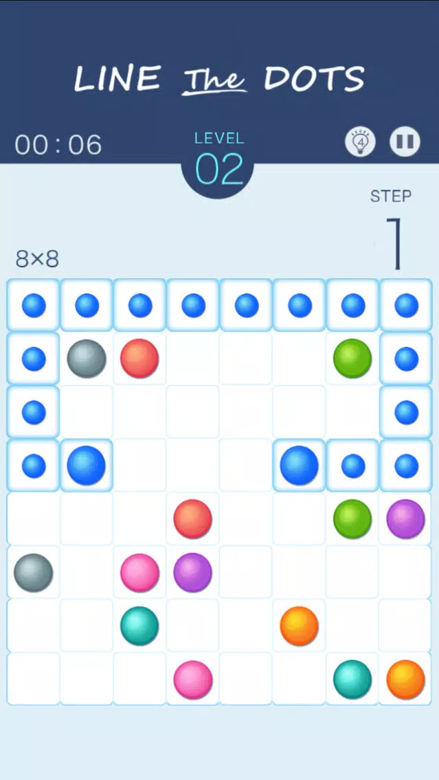 Line The Dots -simple puzzle- স্ক্রিনশট