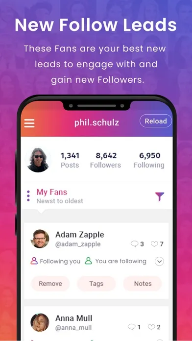 Social CRM Screenshots