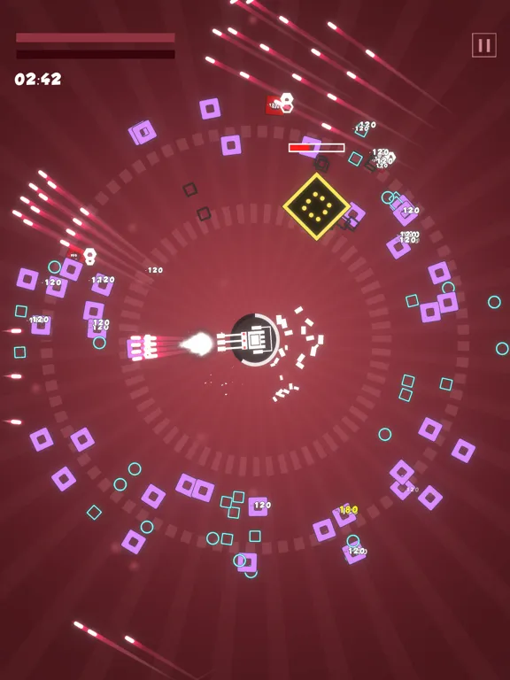 Captures d'écran de Geometry Tower: Idle Defense iPad 