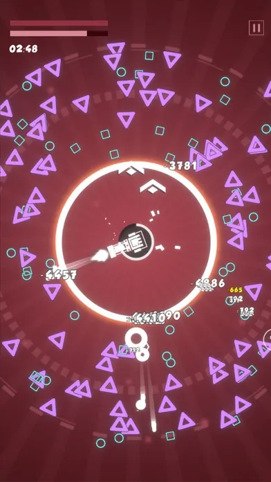 Captures d'écran de Geometry Tower: Idle Defense