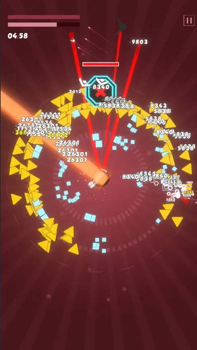 Captures d'écran de Geometry Tower: Idle Defense