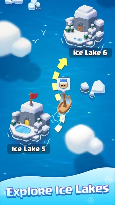 Ice Fishing: Idle Merge & Mine Ekran Görüntüleri