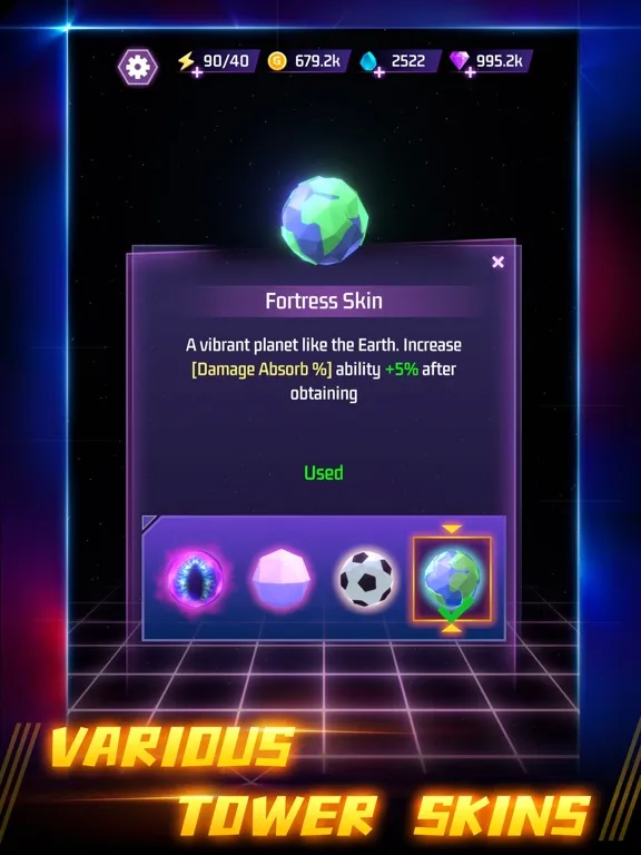 Space Tower - Galaxy Tower TD iPad  Ekran Görüntüleri