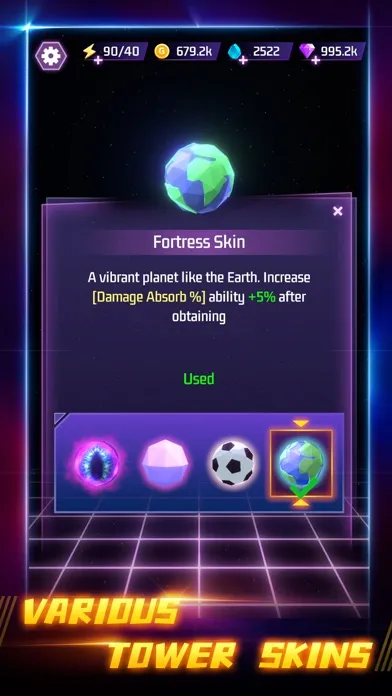 Space Tower - Galaxy Tower TD Ekran Görüntüleri