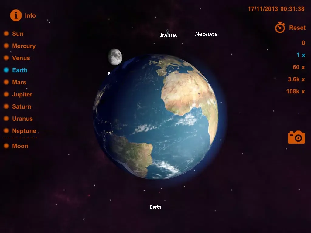 تصاویر Solar System 3D - For Kids iPad 