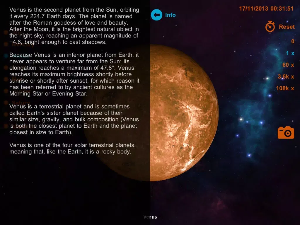 تصاویر Solar System 3D - For Kids iPad 
