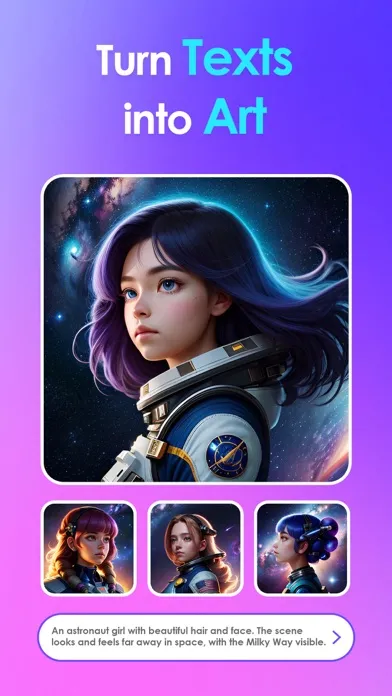 Zrzuty ekranu Vivid AI: AI Photo Generator