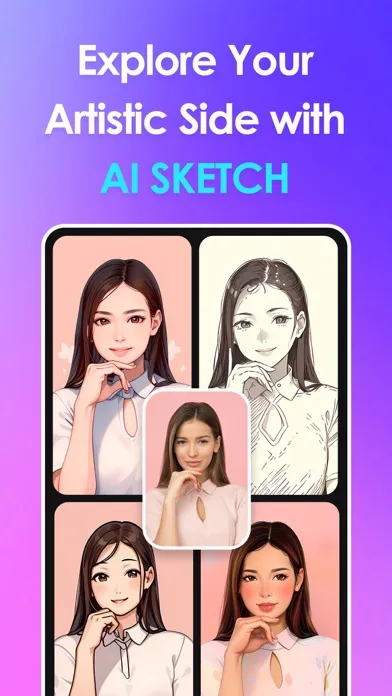 Zrzuty ekranu Vivid AI: AI Photo Generator