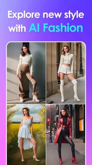 Zrzuty ekranu Vivid AI: AI Photo Generator