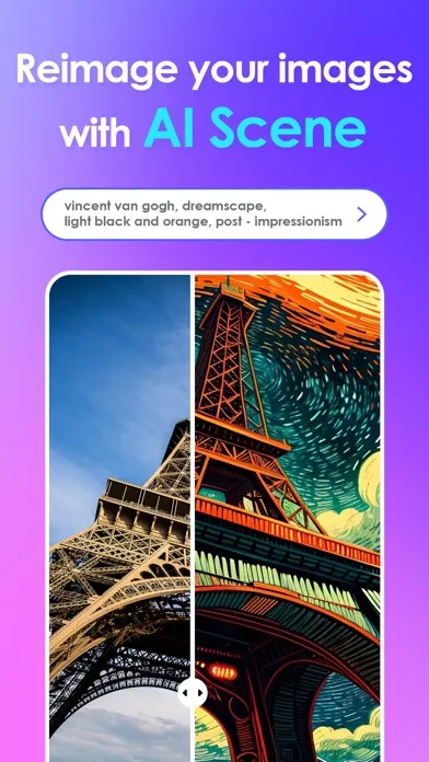 Zrzuty ekranu Vivid AI: AI Photo Generator