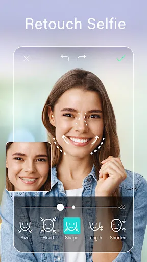 Screenshot di YouCam Perfect - Photo Editor