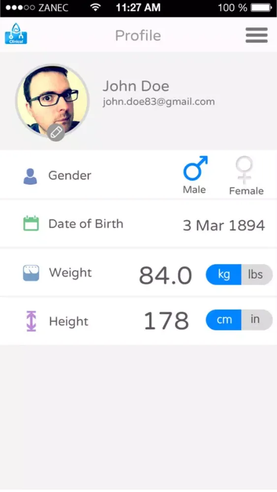 AlcoChange Clinical App Ekran Görüntüleri
