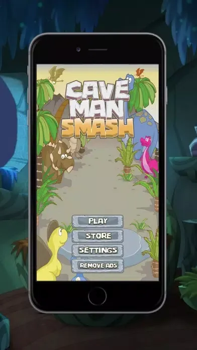 Cave Man Smash Screenshots