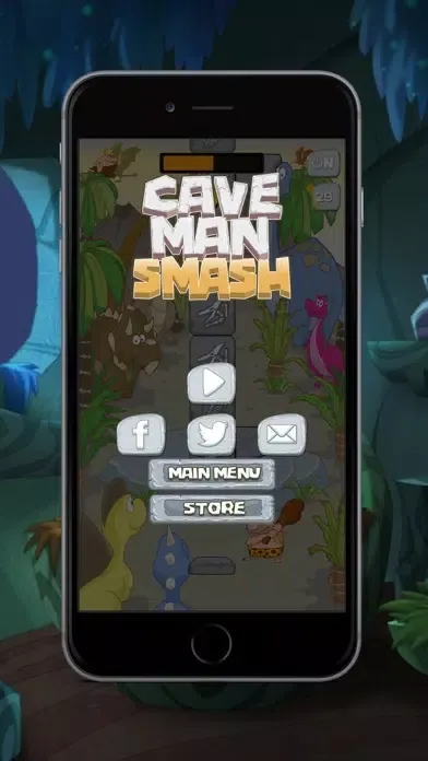 Cave Man Smash Screenshots