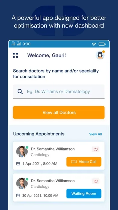 Скриншоты CDoc: See your doctor anytime