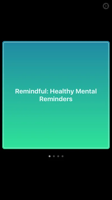Captures d'écran de Remindful App