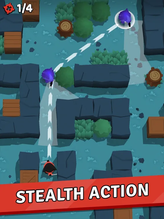 Ninja Assassin: Stealth hunter iPad  স্ক্রিনশট