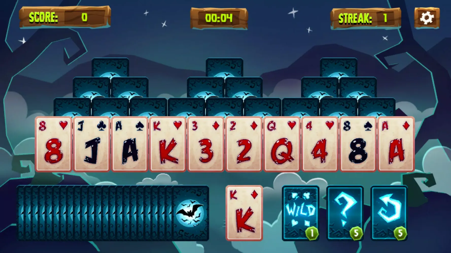Halloween Solitaire Tripeaks應用截圖