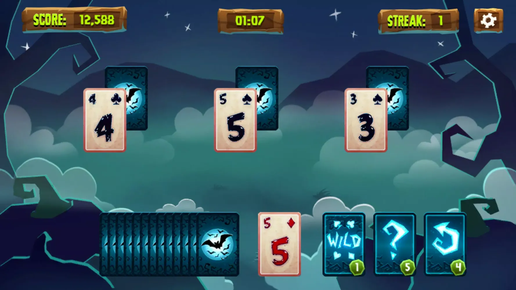 Halloween Solitaire Tripeaks應用截圖