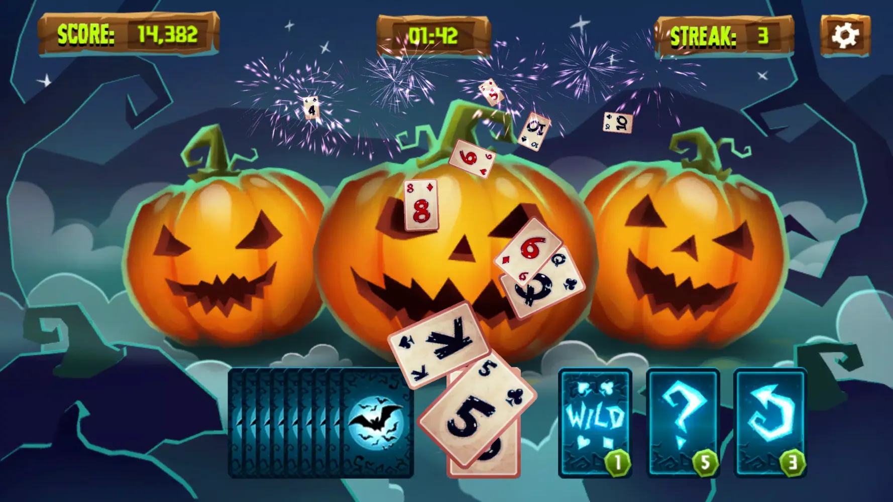 Halloween Solitaire Tripeaks應用截圖