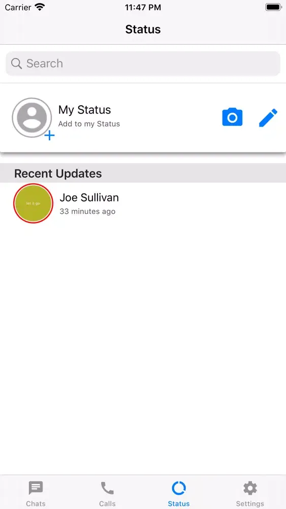 RealTalk Messenger スクリーンショット