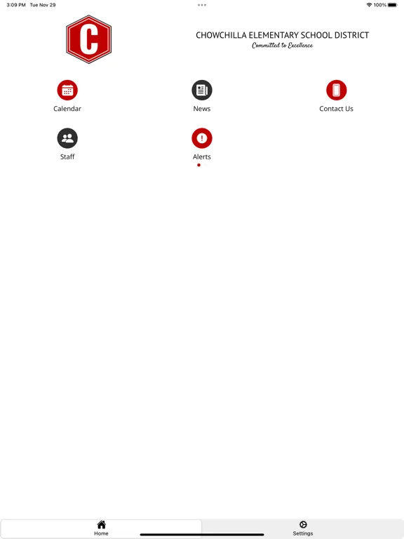 Screenshot di Chowchilla Elementary SD App iPad 