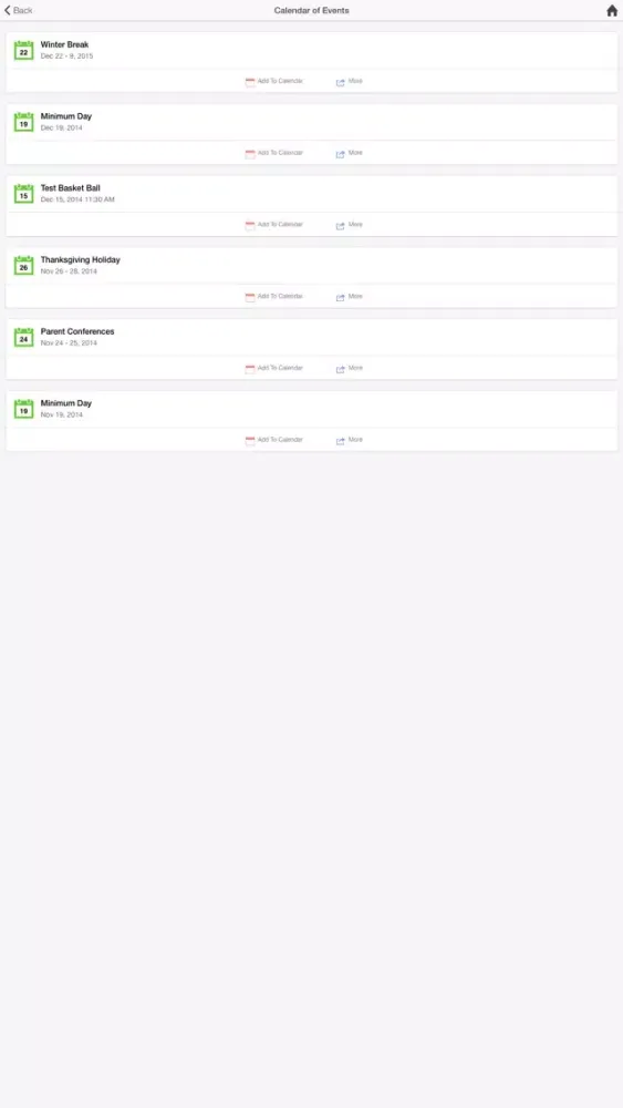 Fallbrook UHSD Screenshots