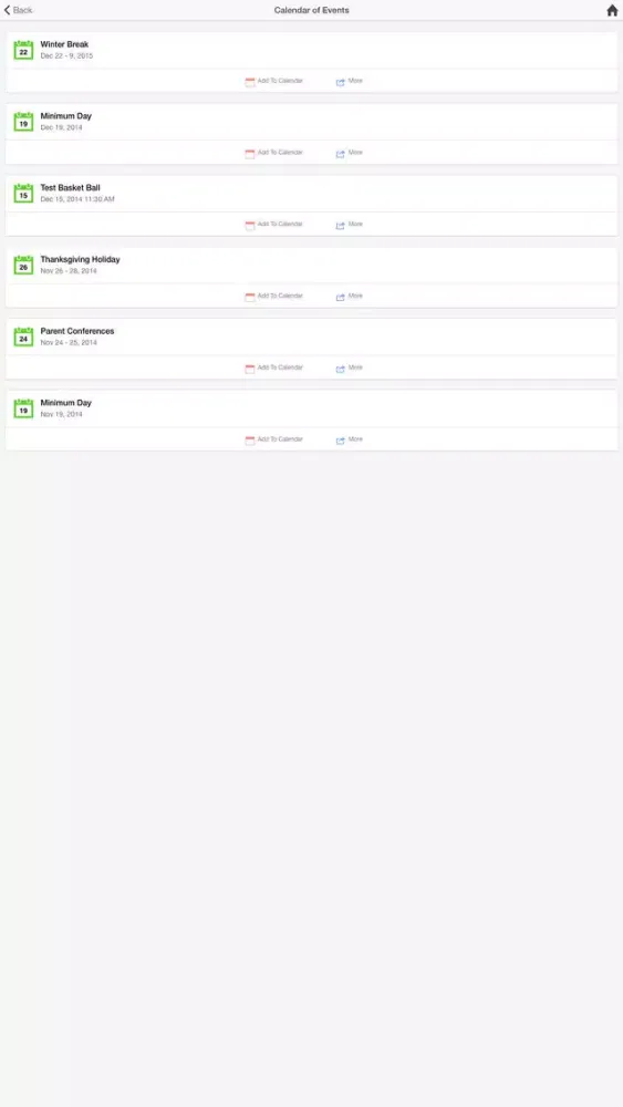 Ảnh chụp màn hình của IES Demo