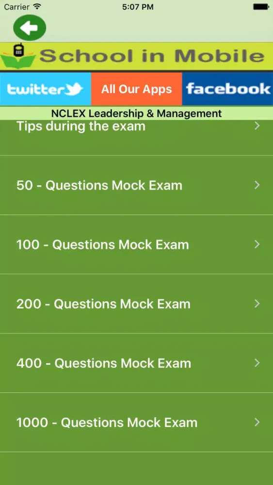 NCLEX Leadership & Management स्क्रीनशॉट