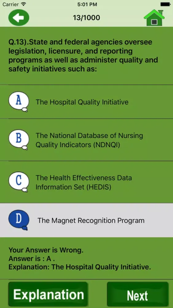 NCLEX Leadership & Management स्क्रीनशॉट