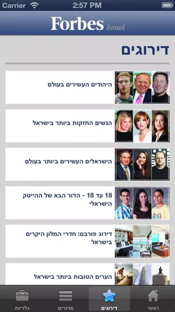 Forbes Israel Online Ekran Görüntüleri