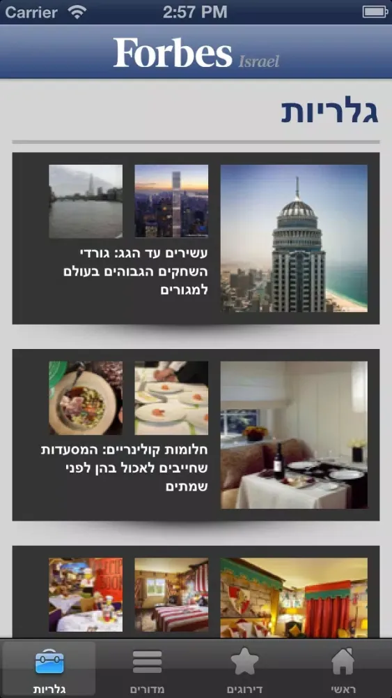 Forbes Israel Online Ekran Görüntüleri