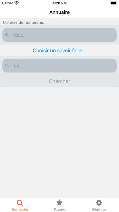 CS Annuaire Santé应用截图